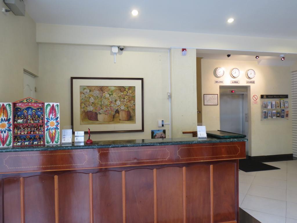 Hotel Plaza Mayor Ліма Екстер'єр фото